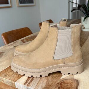 The Chelsea Boot Sand Suede by Aldo Shoes - Size 10.5